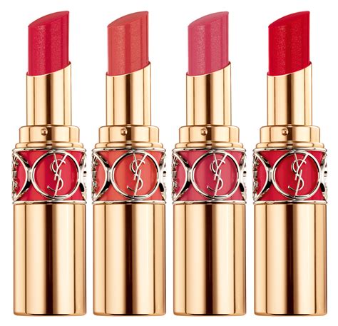 YSL lip shades